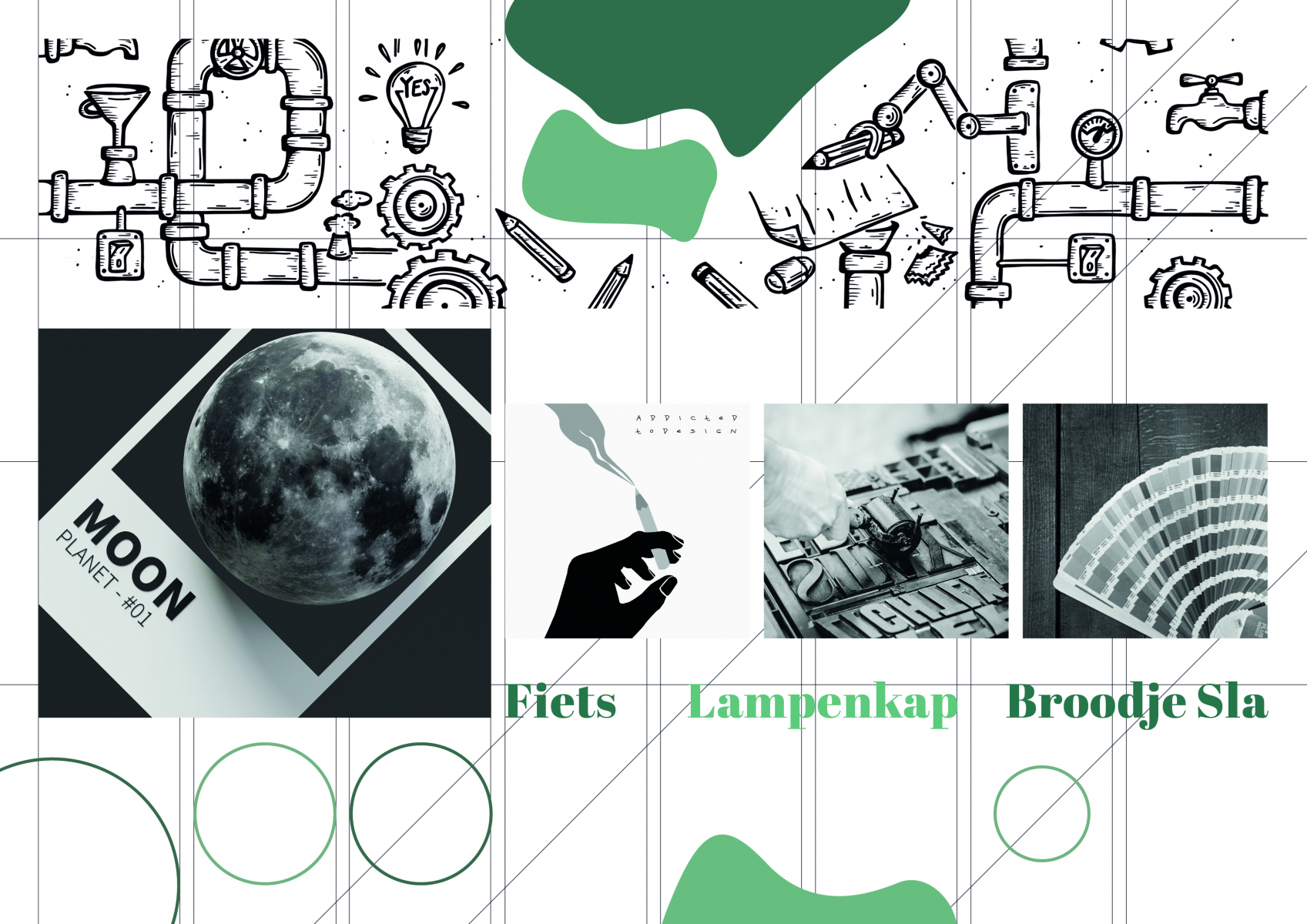 moodboard voor een motiverende leeromgeving